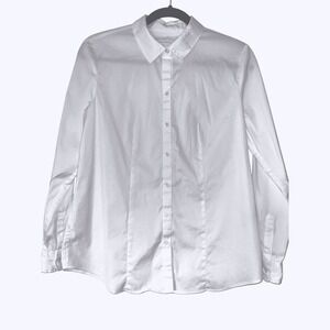 Charter‎ Club White Button Down Long Sleeve 6